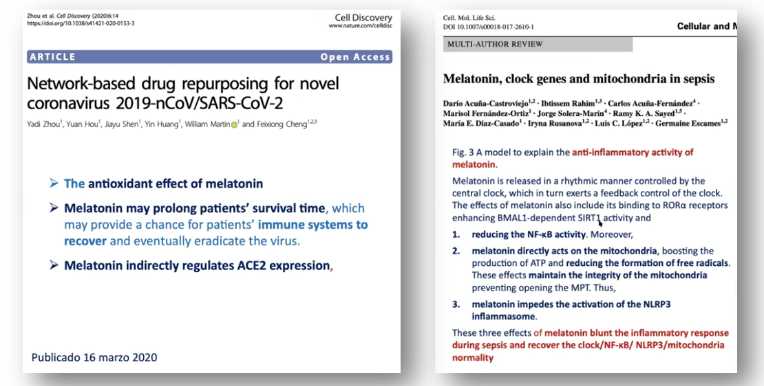 Melatonin and COVID